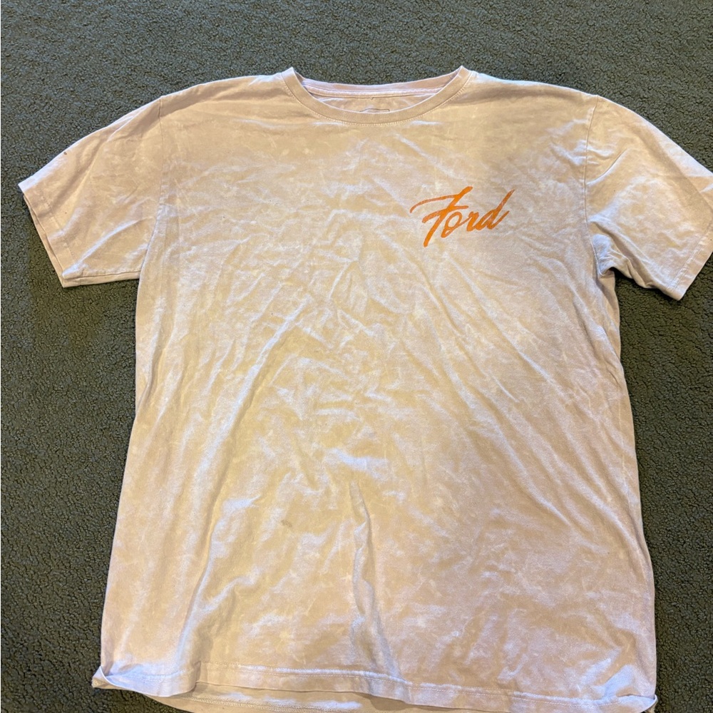 Ford Short Sleeve Tee in Light Purple with Thunderbird